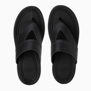 Softride Sunny Lux Women's Flip Flops, Puma Black-Puma Team Gold