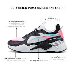 RS-X 3D Sneakers, Cool Light Gray-PUMA Black, extralarge-IND