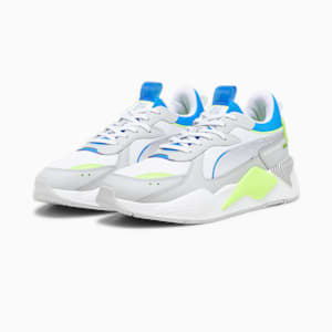 RS-X 3D Unisex Sneakers, PUMA White-Ash Gray, extralarge-IND