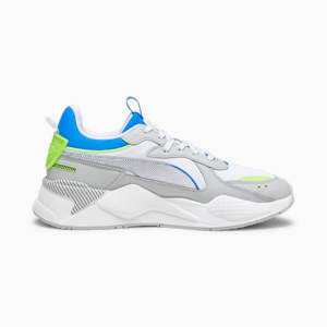 RS-X 3D Unisex Sneakers, PUMA White-Ash Gray, extralarge-IND