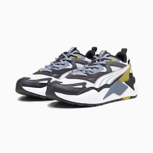 RS-X Efekt Turbo Unisex Sneakers, Feather Gray-PUMA Black, extralarge-IND