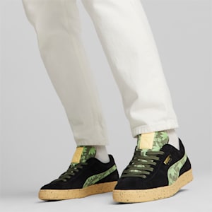 Zapatos deportivos Suede Gentle Jungle, PUMA Black-Spring Fern