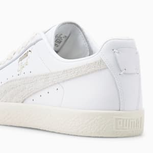 Zapatos deportivos Clyde Base, PUMA White-Frosted Ivory-Puma Team Gold