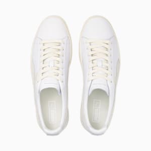 Zapatos deportivos Clyde Base, PUMA White-Frosted Ivory-Puma Team Gold