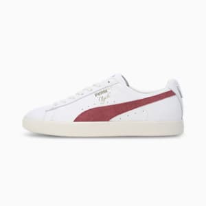 Clyde Base Sneakers, PUMA White-Wood Violet-Puma Team Gold, extralarge-IND