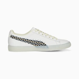 Clyde Summer Breeze Women's Sneakers, PUMA White-Frosted Ivory