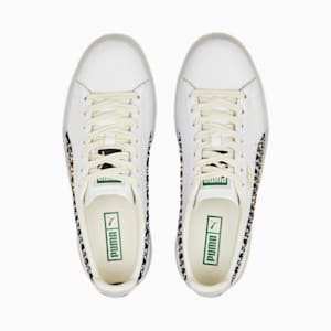 Tenis Clyde Summer Breeze mujer, PUMA White-Frosted Ivory