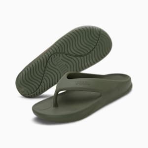 Wave Flip Res Unisex Flip-Flops, Covert Green, extralarge-IND