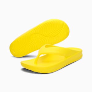 Wave Flip Res Unisex Flip-Flops, Vibrant Yellow, extralarge-IND