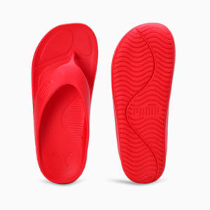 Wave Flip Res Unisex Flip-Flops, For All Time Red, extralarge-IND