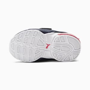 Axelion Slip-On Toddlers' Shoes, Peacoat-PUMA White-High Risk Red