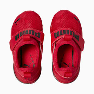 Axelion Slip-On Toddlers' Shoes, High Risk Red-PUMA Black, extralarge