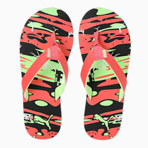 Jimmy Youth Flipflops, PUMA Black-Fiery Coral-Fizzy Apple, extralarge-IND