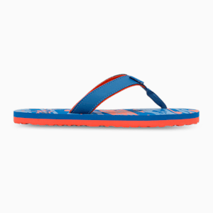 Puma Jimmy Kids' Sandals, Victoria Blue-Nasturtium-PUMA White