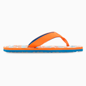 Bobble Kids' Flip Flops, Victoria Blue-PUMA White-Light Aqua, extralarge-IND
