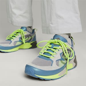 PUMA x PERKS AND MINI Prevail Men's Sneakers, Deep Dive-Lime Squeeze