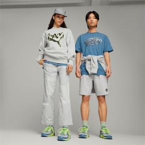 Sneakers PUMA x PERKS AND MINI Prevail, Deep Dive-Lime Squeeze