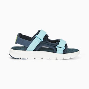 PUMA Evolve Youth Sandals, Dark Night-Hero Blue-Lily Pad, extralarge-IND