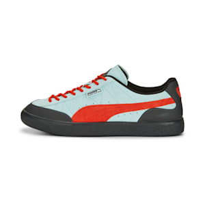 PUMA x PERKS AND MINI Clyde Rubber Unisex Sneakers, Light Aqua-Warm Earth, extralarge-IND