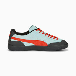 PUMA x PERKS AND MINI Clyde Rubber Sneakers, Light Aqua-Warm Earth, extralarge-GBR