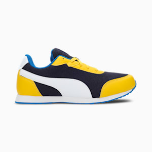 Axel Youth Sneakers, Peacoat-PUMA White-Nebulas Blue
