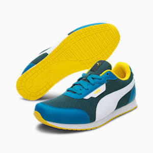 Axel Youth Sneakers, Quarry-Green Gables-Spectra Yellow