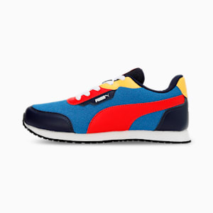 Axel Youth Sneakers, PUMA Team Royal-Peacoat-Spectra Yellow, extralarge-IND
