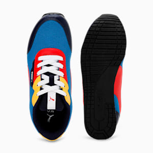 Axel Youth Sneakers, PUMA Team Royal-Peacoat-Spectra Yellow, extralarge-IND