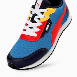 Axel Youth Sneakers, PUMA Team Royal-Peacoat-Spectra Yellow, extralarge-IND