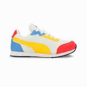 Axel Youth Sneakers, Warm White-Pelé Yellow-Blue Skies, extralarge-IND