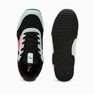 Axel Youth Sneakers, PUMA Black-PUMA White-Passionfruit, extralarge-IND