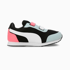Axel Kid's Sneakers, PUMA Black-PUMA White-Passionfruit, extralarge-IND
