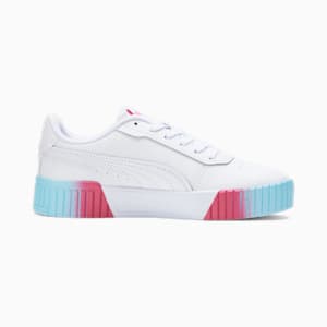 Zapatos deportivos Carina 2.0 Fade para niños grandes , Puma White-Puma White-Sunset Pink