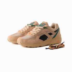 メンズ PUMA x BLACK FIVES R698 スニーカー, Light Sand-PUMA Black