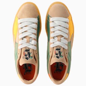 メンズ PUMA x BLACK FIVES スウェード スニーカー, Light Sand-Dusty Green