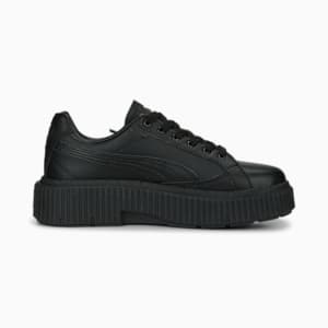 ウィメンズ ディナーラ レザー スニーカー, PUMA Black, extralarge-JPN