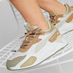 ウィメンズ RS-X キャンディ スニーカー, PUMA White-Dusty Tan, extralarge-JPN
