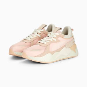 RS-X Thrifted Sneakers Women, Rose Dust-Powder Puff-Pristine