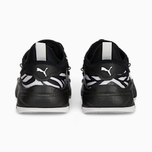 ウィメンズ オーキッド サンダル アニマル スニーカー, Feather Gray-PUMA Black, extralarge-JPN