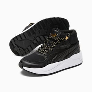 X-Ray Speed Mid Winterized Women's Sneakers, Puma Black-Puma Black-Puma Team Gold, extralarge