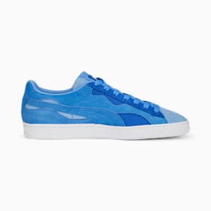 Suede Camowave Earth Sneakers, Dusky Blue-Blue Glimmer-Day Dream