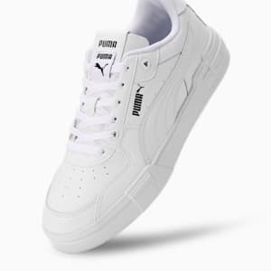 CA Pro Glitch Leather Unisex Sneakers, PUMA White-PUMA Black, extralarge-IND