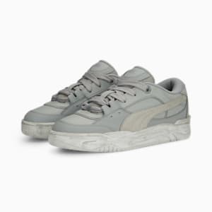 ユニセックス スケートボード PUMA-180 リフレクティブ スニーカー, Smokey Gray-Feather Gray, extralarge-JPN