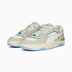 ユニセックス スケートボード PUMA-180 スポーツ スニーカー, Warm White-Cool Light Gray-Day Dream, extralarge-JPN
