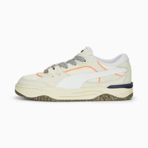 ユニセックス スケートボード PUMA-180 スポーツ スニーカー, Feather Gray-Warm White-Gum, extralarge-JPN