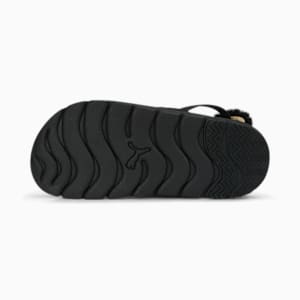 Evolve Puma Mates Kids' Sandals, Granola-PUMA Black-PUMA Gold, extralarge-IND