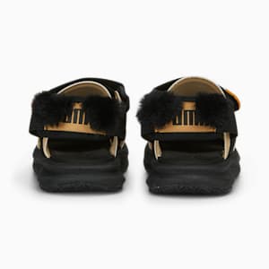 Evolve PUMA Mates Alternative Closure Sandals Baby, Granola-PUMA Black-PUMA Gold, extralarge-GBR