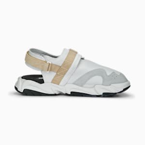 ユニセックスTS-01レトロサンダル, Feather Gray-PUMA Black, extralarge-JPN