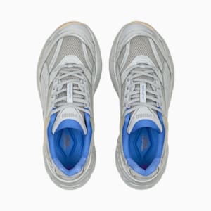 Velophasis Bionic Sneakers, Matte Silver-Royal Sapphire