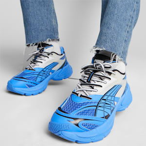 Velophasis Factory Unisex Sneakers, Dusky Blue-PUMA Black, extralarge-IND